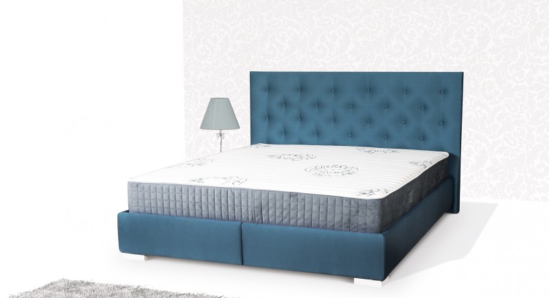 TANYA upholstered bed & headboard