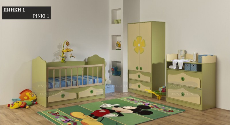 Children's bedroom set PINKI-1