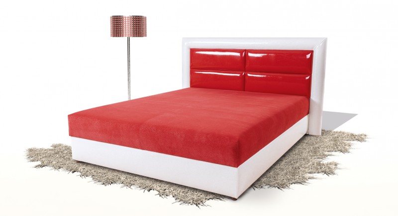 CLEPATRA upholstered bed & headboard