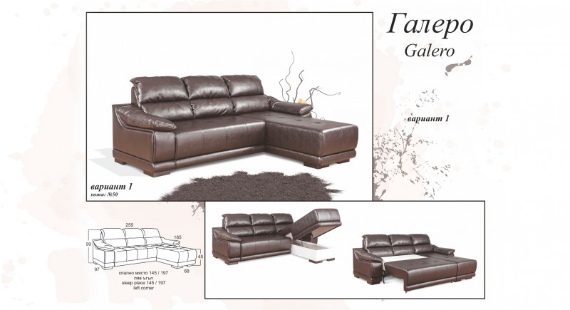 corner sofa GALERO