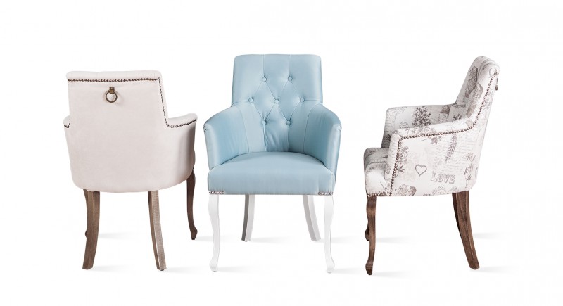 LUX upholstered armchair