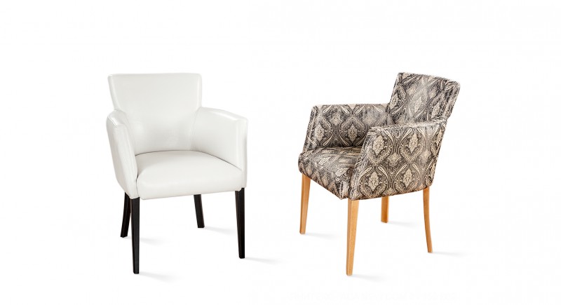 LOBI upholstered armchair